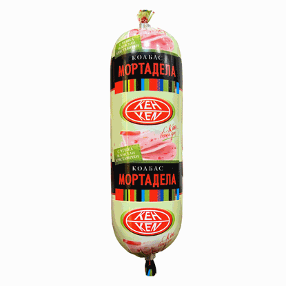 МОРТАДЕЛА С ЧУШКИ И КИС.КРАСТАВИЧКИ 350ГР. КЕН-ЦЕНА ЗА БР.