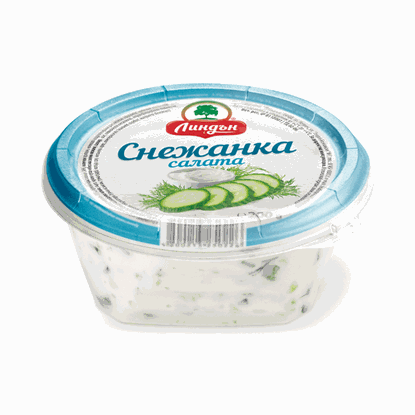 МЛЕЧНА САЛАТА /СНЕЖАНКА / 200ГР.*18БР. ЛИНДЪН