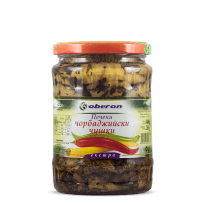 ПЕЧЕНИ ЧОРБАДЖИЙСКИ ЧУШКИ ОБЕРОН 540ГР.*6БР.