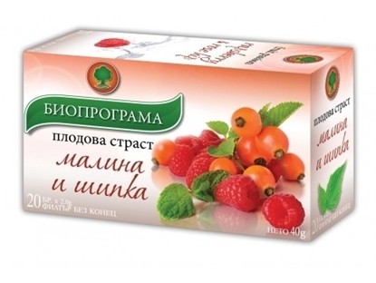 ЧАЙ *12/ПЛОДОВ/МАЛИНА+ШИПКА