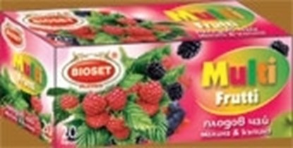 ЧАЙ БИОСЕТ 2ГР*20/МАЛИНА+КЪПИНА - ЦЕНА ЗА БР.