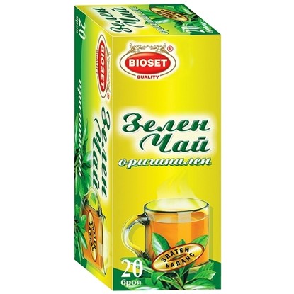 ЧАЙ БИОСЕТ *18/ЗЕЛЕН ОРИГИНАЛЕН