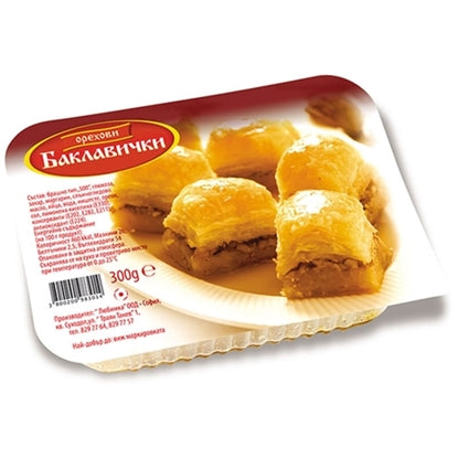 ЛЮБИМКА БАКЛАВИЧКИ ОРЕХОВИ 300ГР.*12БР.