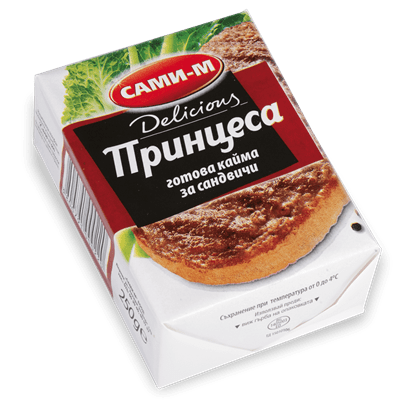 КАЙМА ЗА ПРИНЦЕСИ DELICIONS САМИ М 250ГР*40БР.