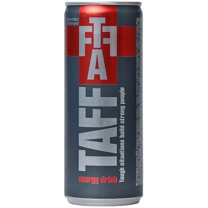 ЕНЕРГИЙНА НАПИТКА TAFF 250МЛ КЕН - ЦЕНА ЗА БР.