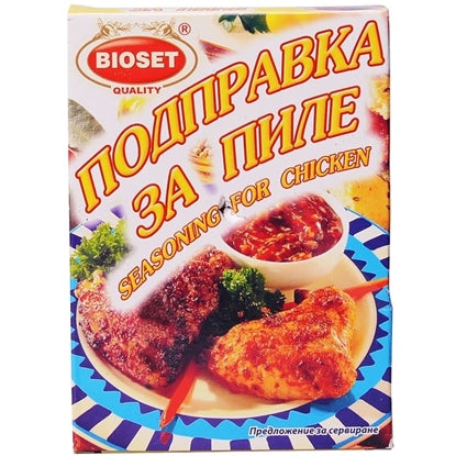 ПОДПРАВКА ЗА ПИЛЕ БИОСЕТ 45ГР*6*10/КУТИЯ