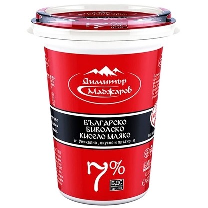 БИВОЛСКО КИСЕЛО МЛЯКО МАДЖАРОВ 7% БДС 400 ГР. - ЦЕНА ЗА БР.