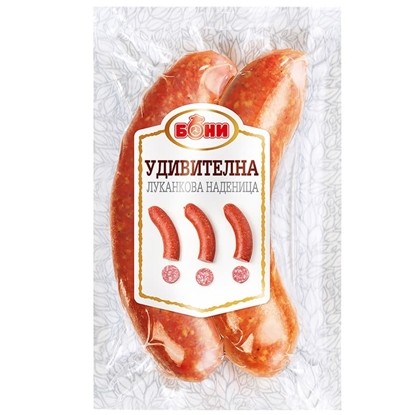 УДИВИТЕЛНА ЛУКАНКОВА НАДЕНИЦА 330ГР БОНИ - ЦЕНА ЗА БР.