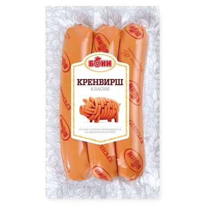 КРЕНВИРШ КЛАСИК БОНИ 300ГР. ВАКУУМ - ЦЕНА ЗА БР.