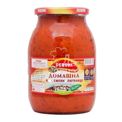 ЛЮТЕНИЦА ДЕРОНИ 1050ГР/ДОМАШНА ЕДРОСМЛЯНА - ЦЕНА ЗА БР.