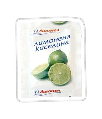 ЛИМОНЕНА КИСЕЛИНА 10 ГР ДИОНЕЛ - ЦЕНА ЗА БР.