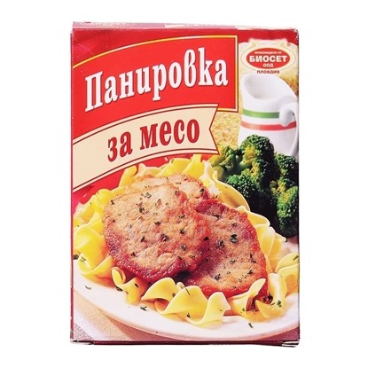 ПАНИРОВКА ЗА МЕСО БИОСЕТ 100ГР*6*10