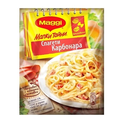 МАГИ ФИКС СПАГЕТИ КАРБОНАРА 33ГР.*28БР.