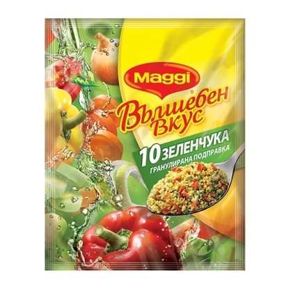 МАГИ ВЪЛШЕБЕН ВКУС 10 ЗЕЛЕНЧУКА  75ГР.*20 - ЦЕНА ЗА БР.