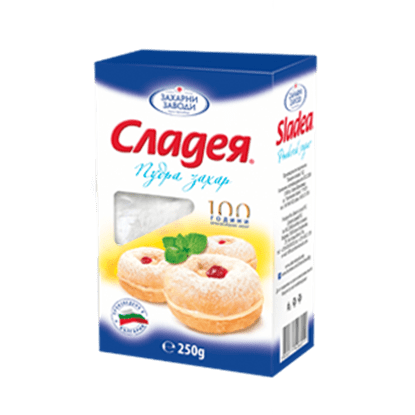ПУДРА ЗАХАР СЛАДЕЯ 250ГР.
