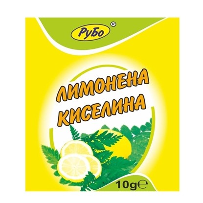ЛИМОНЕНА КИСЕЛИНА 10ГР. РУБО