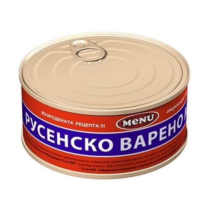 РУСЕНСКО ВАРЕНО МЕНЮ 300ГР.*24БР.