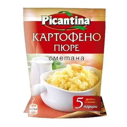 КАРТОФЕНО ПЮРЕ СМЕТАНА 135ГР ПИКАНТИНА