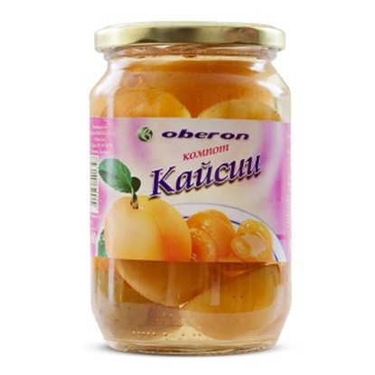 КОМПОТ КАЙСИИ ОБЕРОН 680ГР.*6БР.