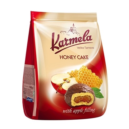 МЕДЕНКИ КАРМЕЛА 160ГР.*12БР. ЯБЪЛКА