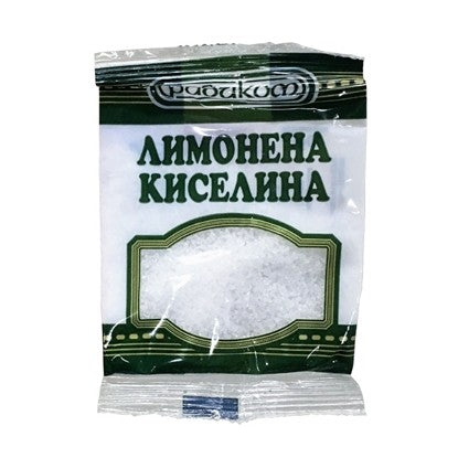 ЛИМОНЕНА КИСЕЛИНА РАДИКОМ 10ГР.*20БР.