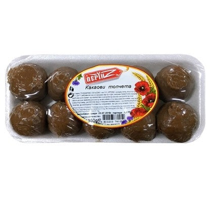 КАКАОВИ ТОПКИ 350ГР. ПЕРУН