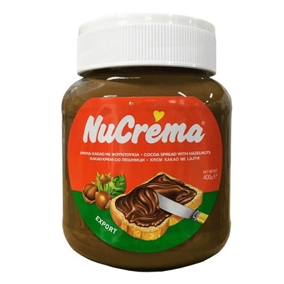 КАКАОВ КРЕМ С ЛЕШНИЦИ NUCREMA 400ГР. БУРКАН