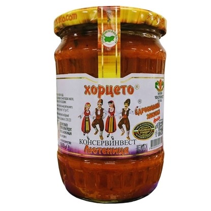 ЛЮТЕНИЦА ЗАКУСКА ХОРЦЕТО 560ГР.*6БР.
