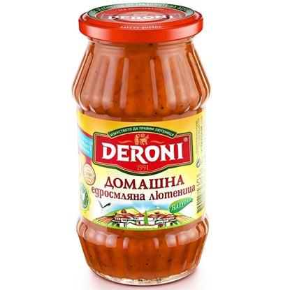ЛЮТЕНИЦА ДЕРОНИ 520ГР. ДОМАШНА ЕДРОСМЛЯНА