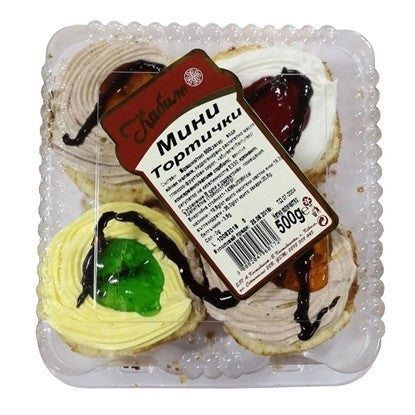 МИНИ ТОРТИЧКИ 500ГР. КАБИЛЕ