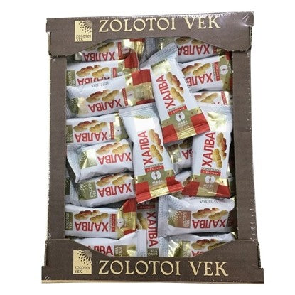 МИНИ ХАЛВИЧКИ С ФЪСТЪЦИ 30ГР.*50БР. ЗОЛОТОЙ ВЕК