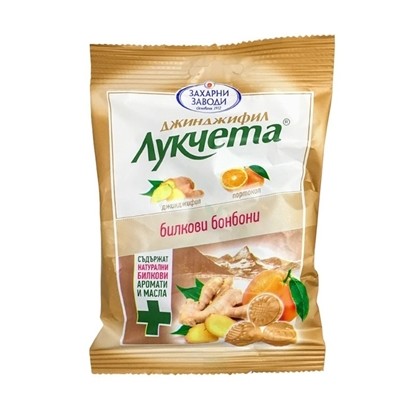 БОНБОНИ ЛУКЧЕТА ДЖИНДЖЪР 75ГР.* 50БР.