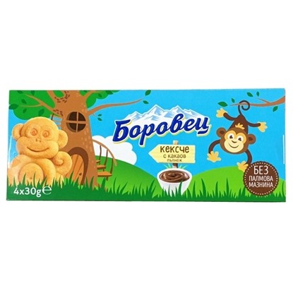 КЕКСЧЕ БОРОВЕЦ 120ГР.*16БР. КАКАО