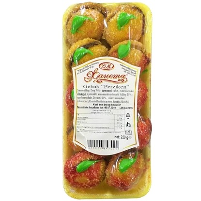 СЛАДКИ ПРАСКОВИ 220ГР.*15БР. ЖАНЕТА