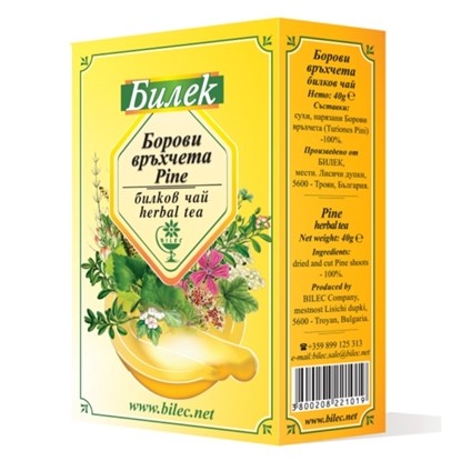 ЧАЙ БОРОВИ ВРЪХЧЕТА 40 ГР.