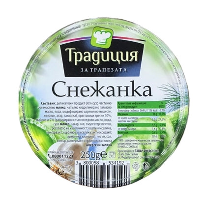 САЛАТА СНЕЖАНКА 250ГР. ТРАДИЦИЯ