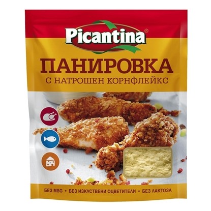 ПАНИРОВКА С КОРНФЛЕЙКС 180ГР. ПИКАНТИНА