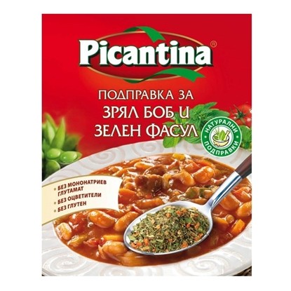 ПИКАНТИНА ЗА БОБ И ЗЕЛЕН ФАСУЛ