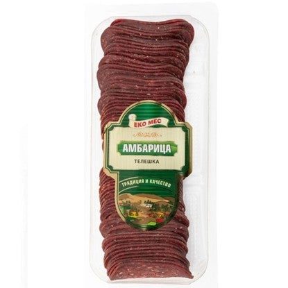 ТЕЛЕШКА АМБАРИЦА СЛАЙС 140ГР. ЕКО МЕС - ЦЕНА ЗА БР.
