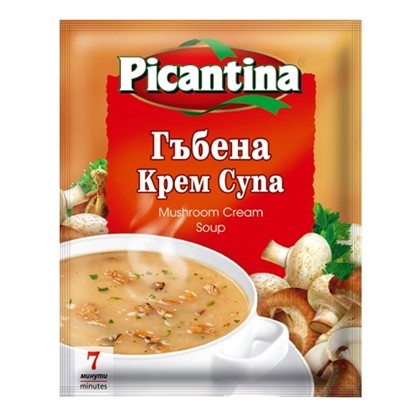 КРЕМ СУПА ГЪБИ *24БР. ПИКАНТИНА