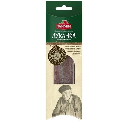 ТЕЛЕШКА ЛУКАНКА МАЙСТОР В ЗАНАЯТА 160ГР. ТАНДЕМ-ЦЕНА ЗА БР.