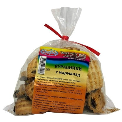 КУРАБИИ С МАРМАЛАД 300ГР.*20БР. ЖЕЛЕВ