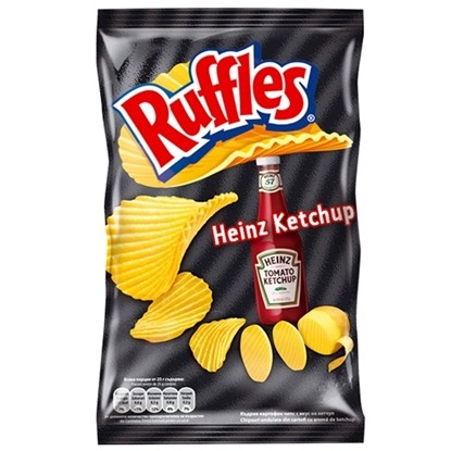 ЧИПС RUFFLES 155ГР.*20БР.KETЧУП