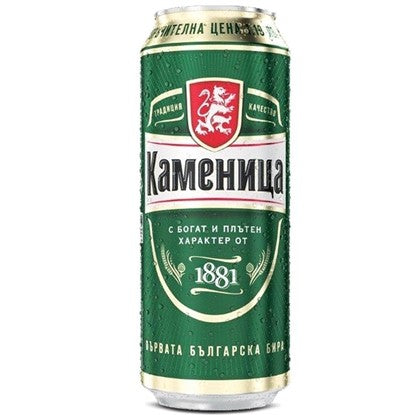 БИРА КАМЕНИЦА СВЕТЛО 500МЛ.*12БР. КЕН