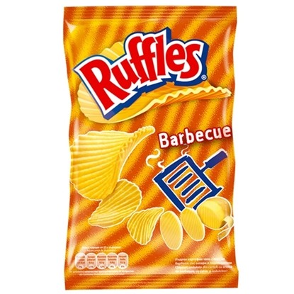 ЧИПС RUFFLES 155ГР.*20БР. БАРБЕКЮ