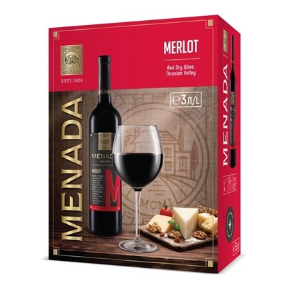 МЕНАДА МЕРЛО 3Л.*4БР. BAG IN BOX