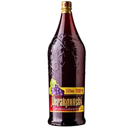 МЕРАКЛИЙСКО ЧЕРВЕНО ВИНО 2,5Л.*6БР.