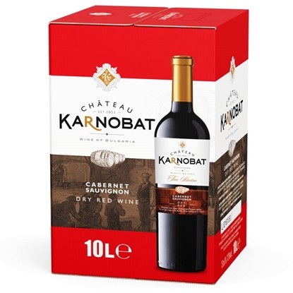 ШАТО КАРНОБАТ  КАБЕРНЕ 10Л.