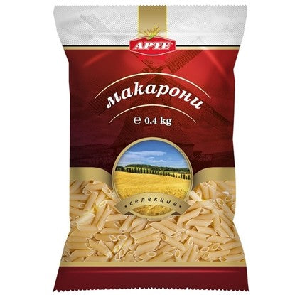 МАКАРОНИ МОЛИВ 400ГР.*25БР. АРТЕ