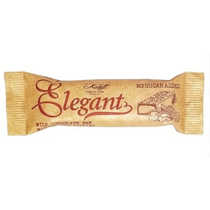 МЛЕЧЕН ШОКОЛАД БЕЗ ЗАХАР С ФЪСТ.КРЕМ ELEGANT 30ГР.*28БР./ПРЕВОДИ/